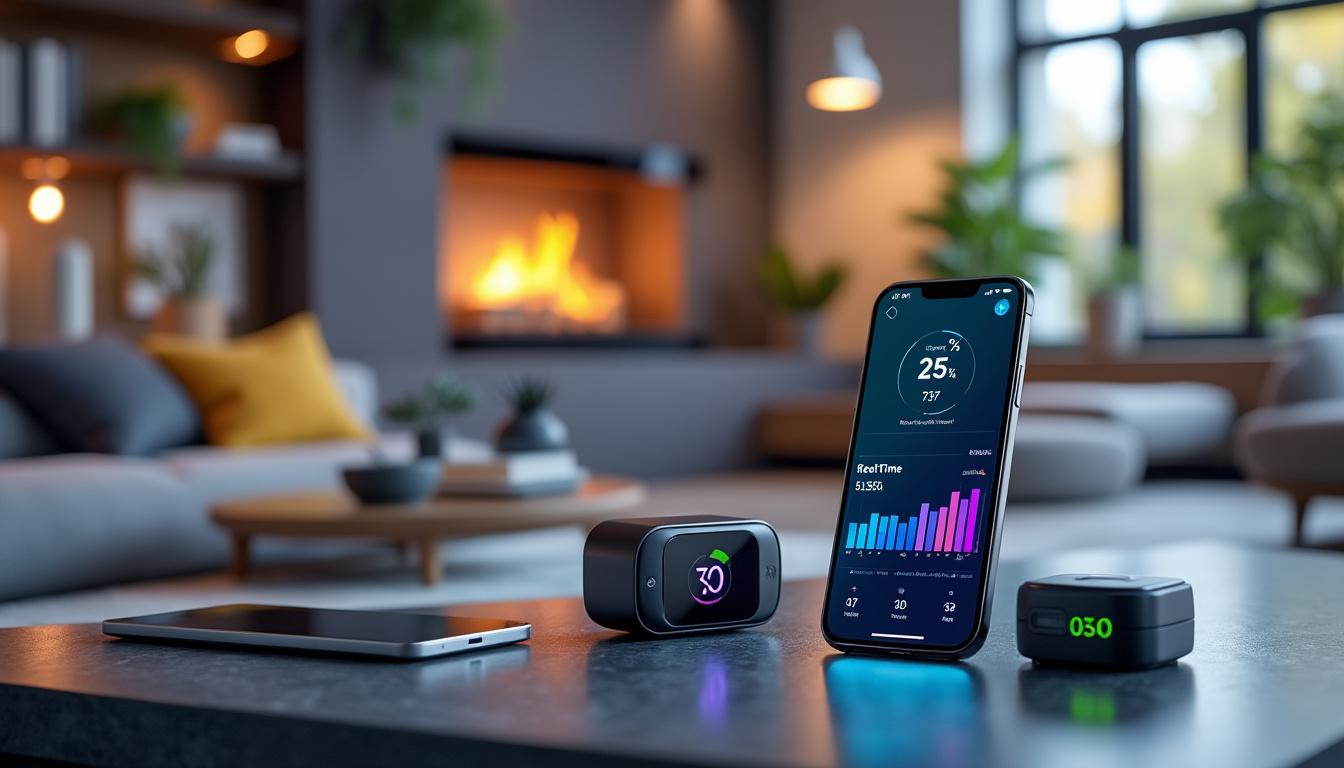 découvrez comment connecter un indicateur de consommation électrique en temps réel à votre smartphone grâce à la domotique, et suivez facilement vos dépenses énergétiques où que vous soyez.