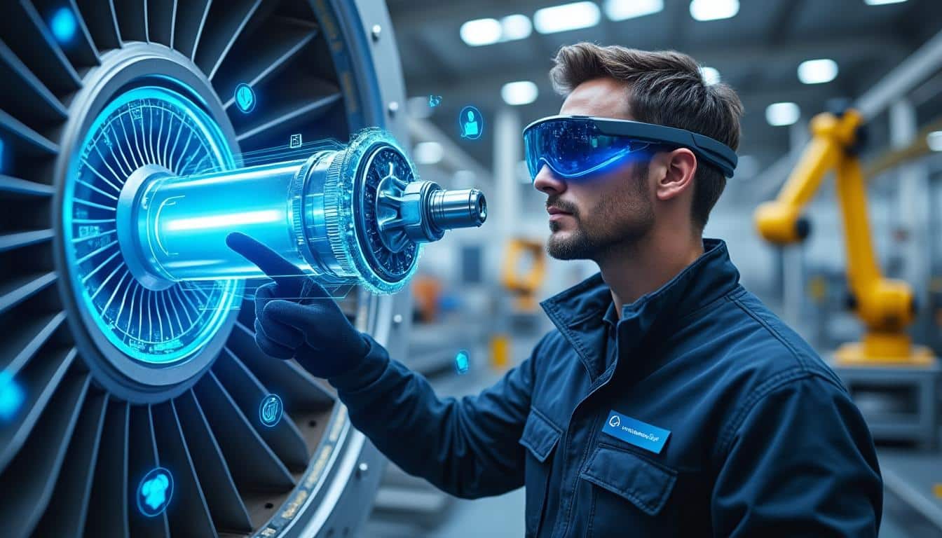 découvrez comment la réalité augmentée révolutionne la maintenance industrielle high-tech à distance en améliorant l'efficacité, la précision et la réduction des coûts.