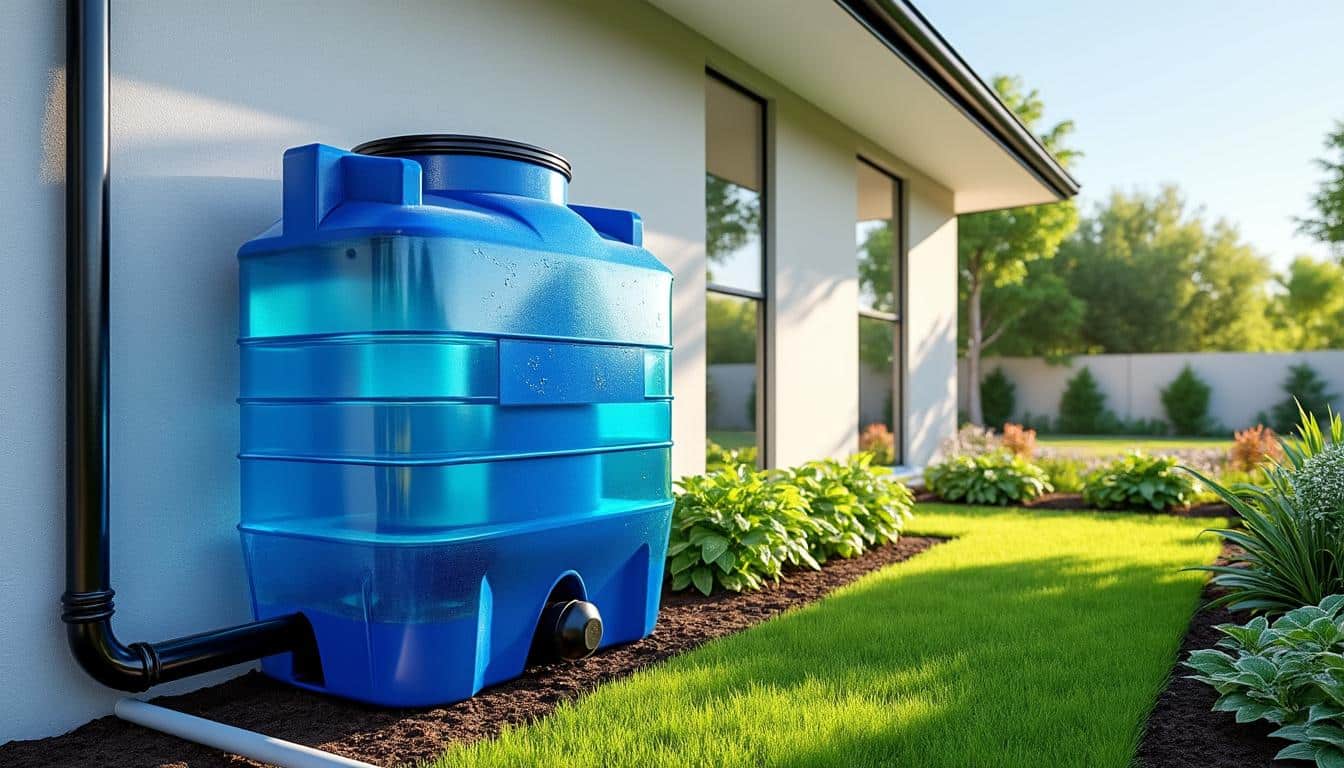 découvrez comment un récupérateur d'eau de pluie peut alimenter efficacement votre système d'arrosage automatique pour économiser l'eau et entretenir votre jardin de manière écologique.