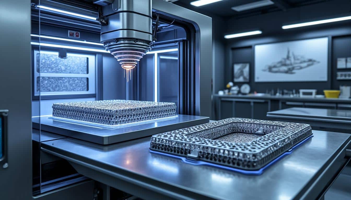 découvrez comment l'impression 3d métal révolutionne la fabrication de pièces aéronautiques high-tech, offrant légèreté et performance optimale pour l'industrie aérienne.