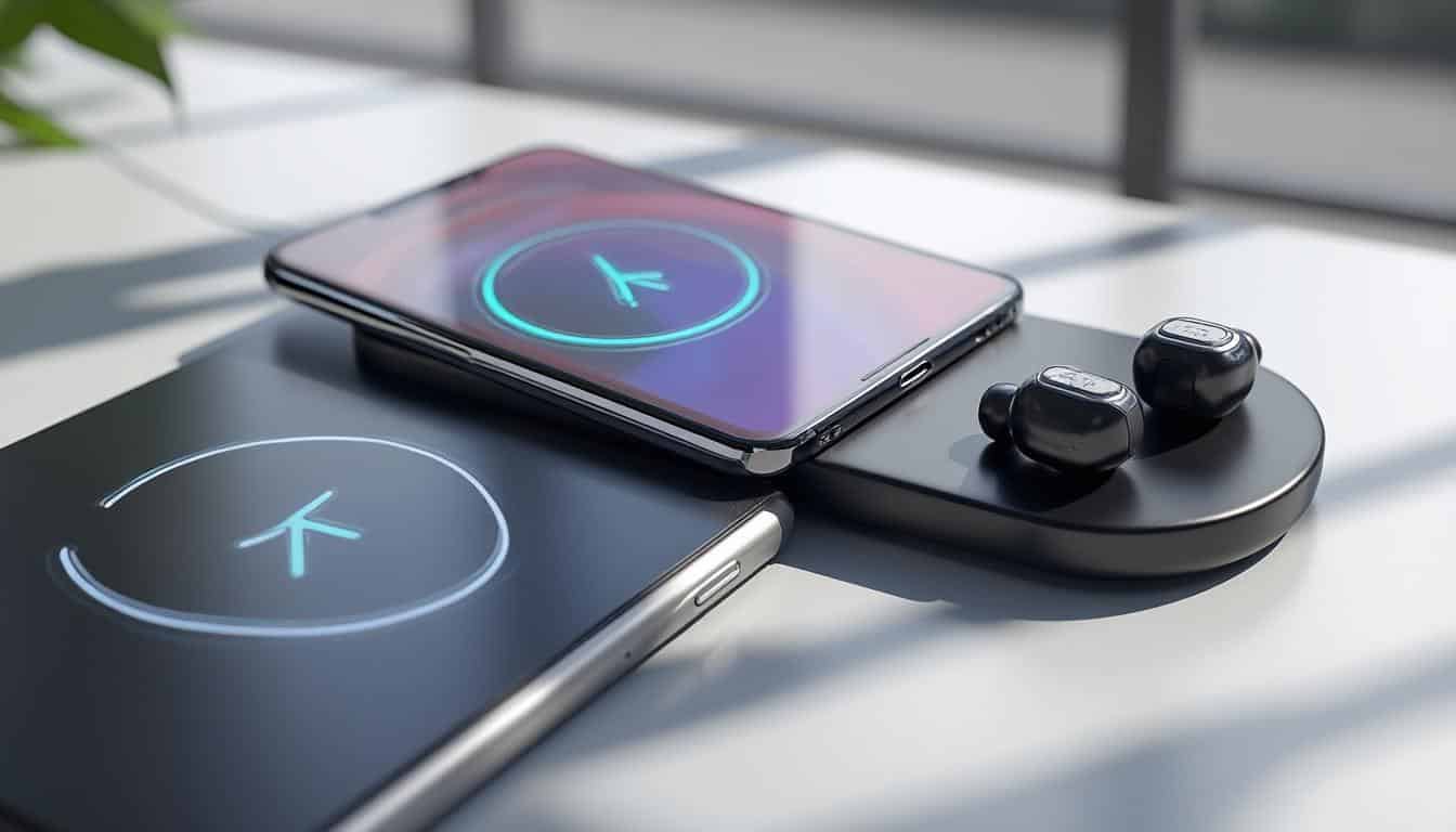 découvrez comment la charge inversée transforme votre téléphone en une source d'énergie pratique pour dépanner vos écouteurs en toute simplicité.