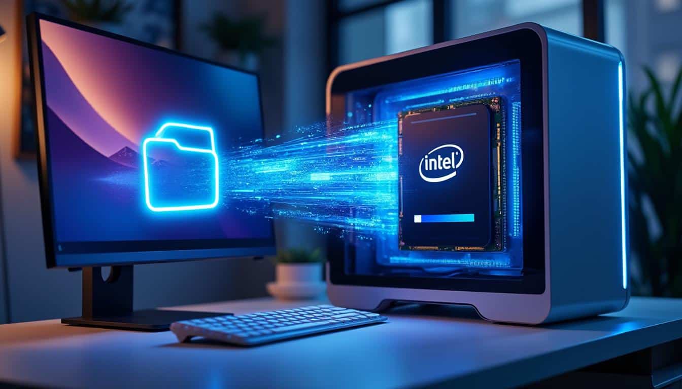 découvrez comment la mémoire intel optane améliore la vitesse de chargement des fichiers sur votre ordinateur pour une expérience plus fluide et rapide.