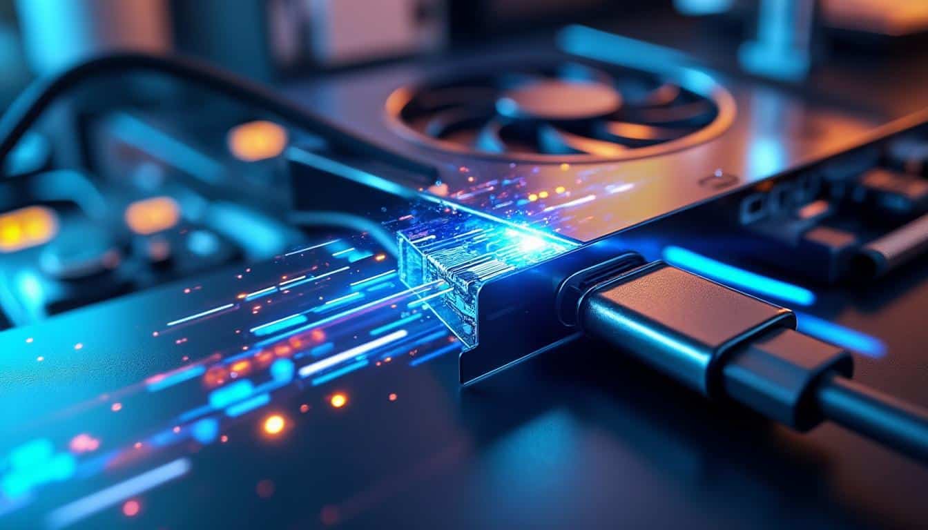 découvrez comment le câble displayport permet la transmission de flux vidéo 8k sur ordinateur pour une qualité d'image exceptionnelle et une expérience visuelle immersive.