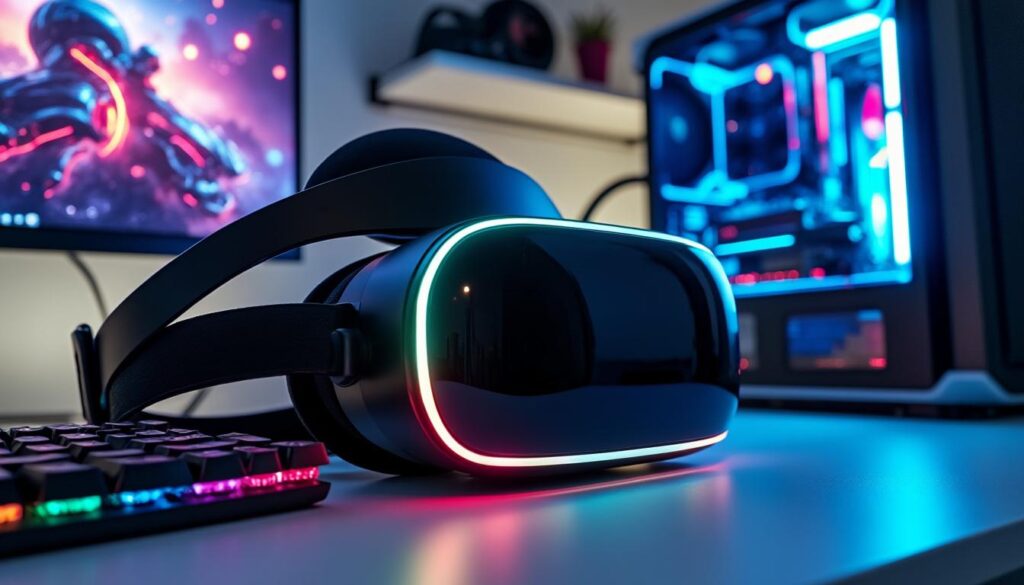 découvrez comment connecter facilement votre casque de réalité virtuelle à votre ordinateur de gaming pour une immersion totale et des sensations inégalées.