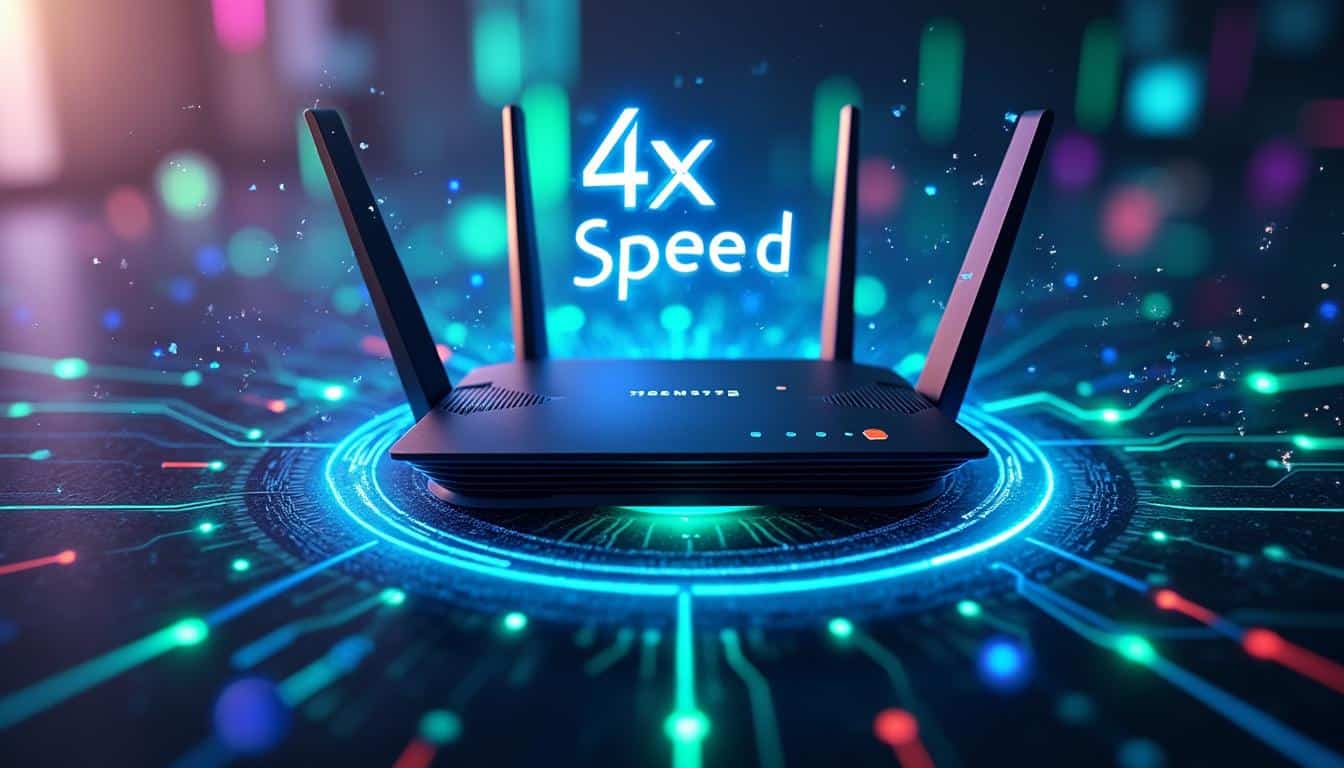 découvrez comment le standard wifi 7 révolutionne le sans fil en multipliant par quatre les débits pour une connectivité high-tech ultra-rapide et performante.