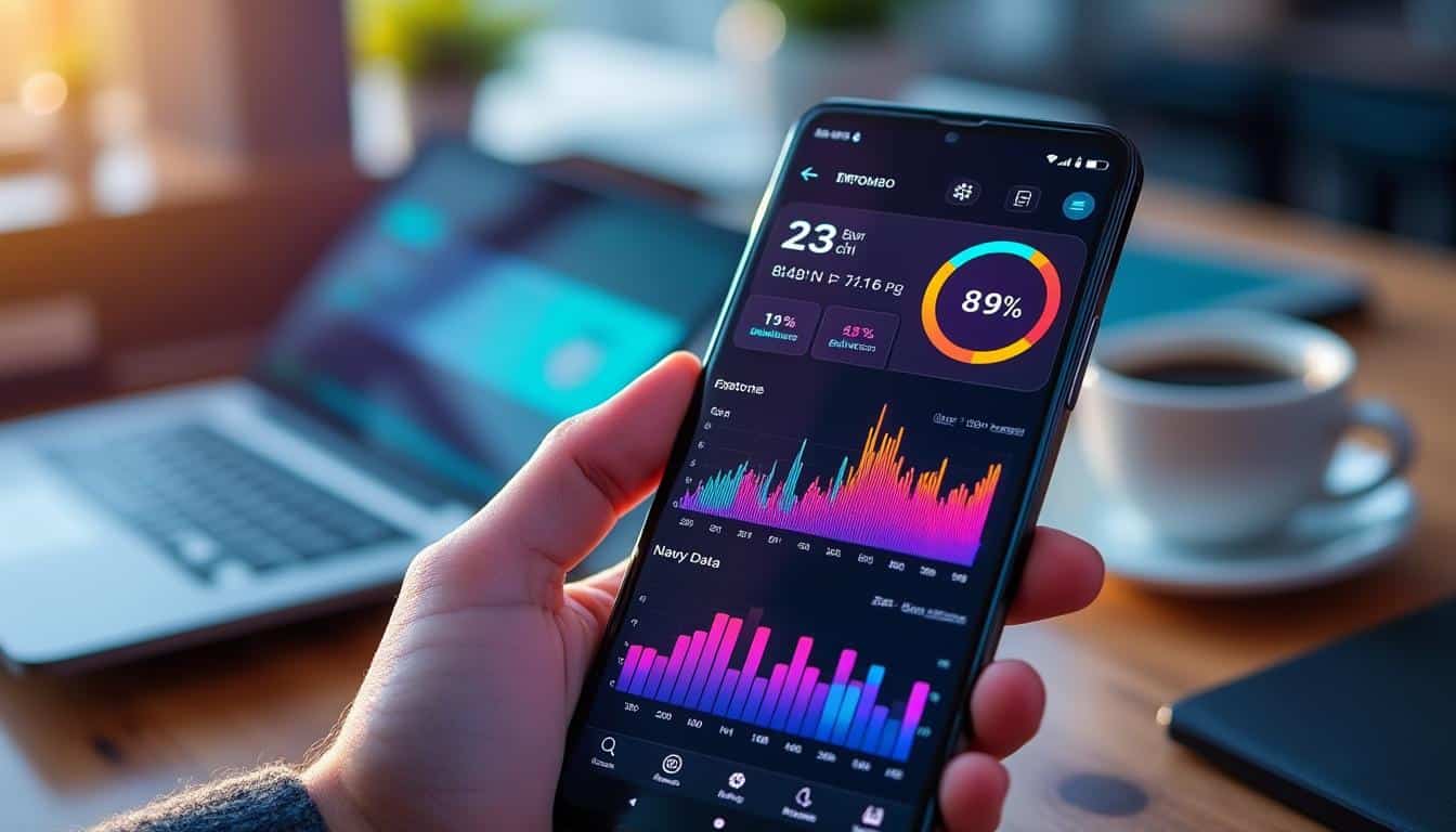 surveillez facilement l'utilisation de vos données mobiles sur android grâce à notre tableau de bord intuitif et précis.