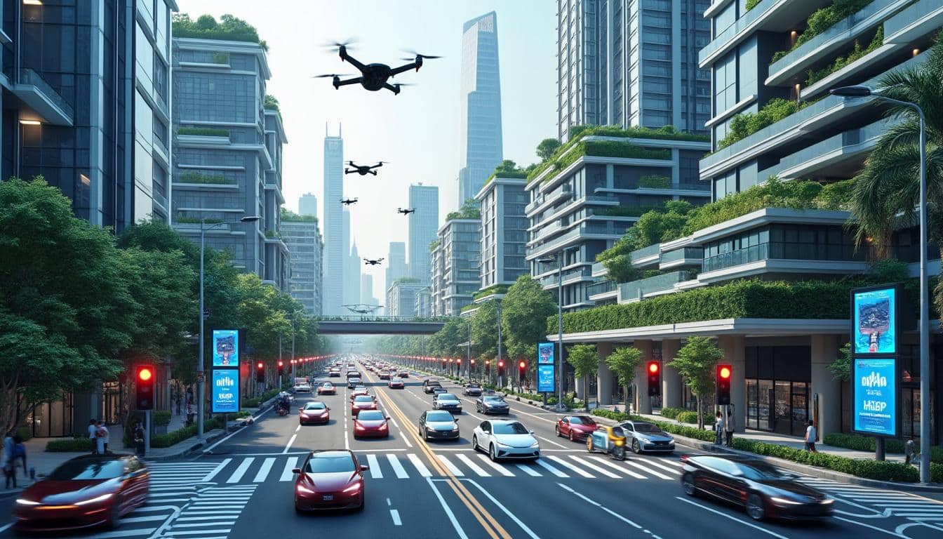 découvrez comment la smart city utilise des capteurs high-tech pour optimiser et réguler le trafic urbain, améliorant ainsi la mobilité et la qualité de vie.