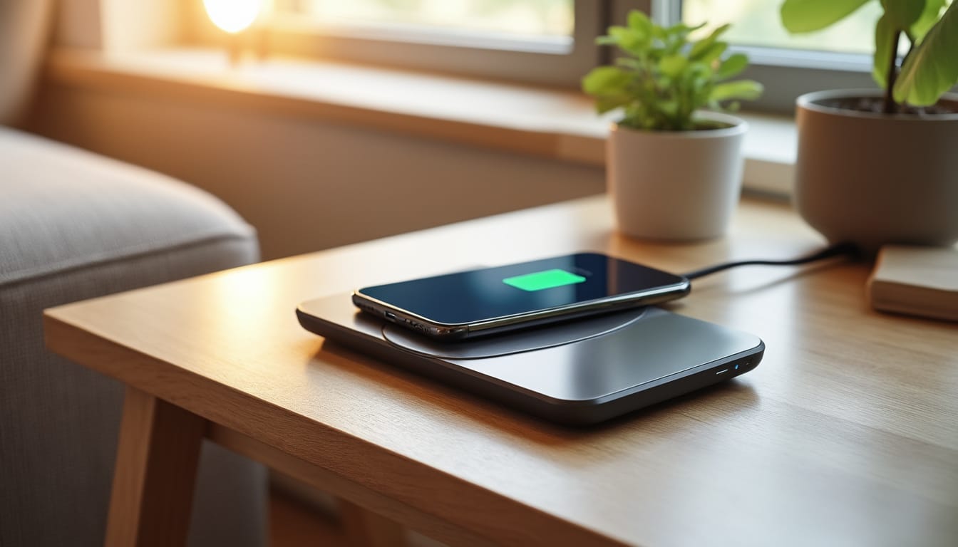 découvrez comment la recharge par induction facilite l'utilisation quotidienne de votre téléphone grâce à une technologie sans fil pratique et rapide.