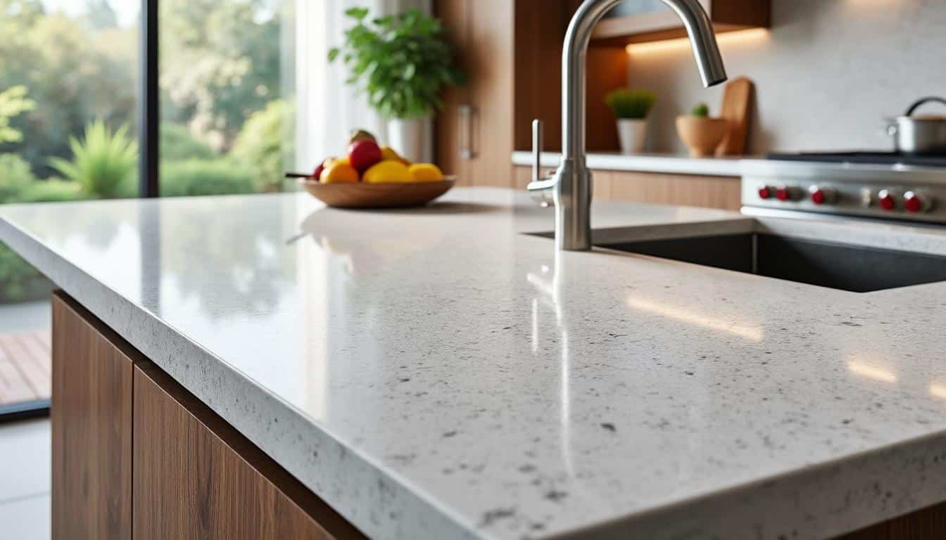 découvrez pourquoi le plan de travail en quartz est une solution durable et élégante pour votre cuisine, alliant résistance et esthétique pour votre maison.