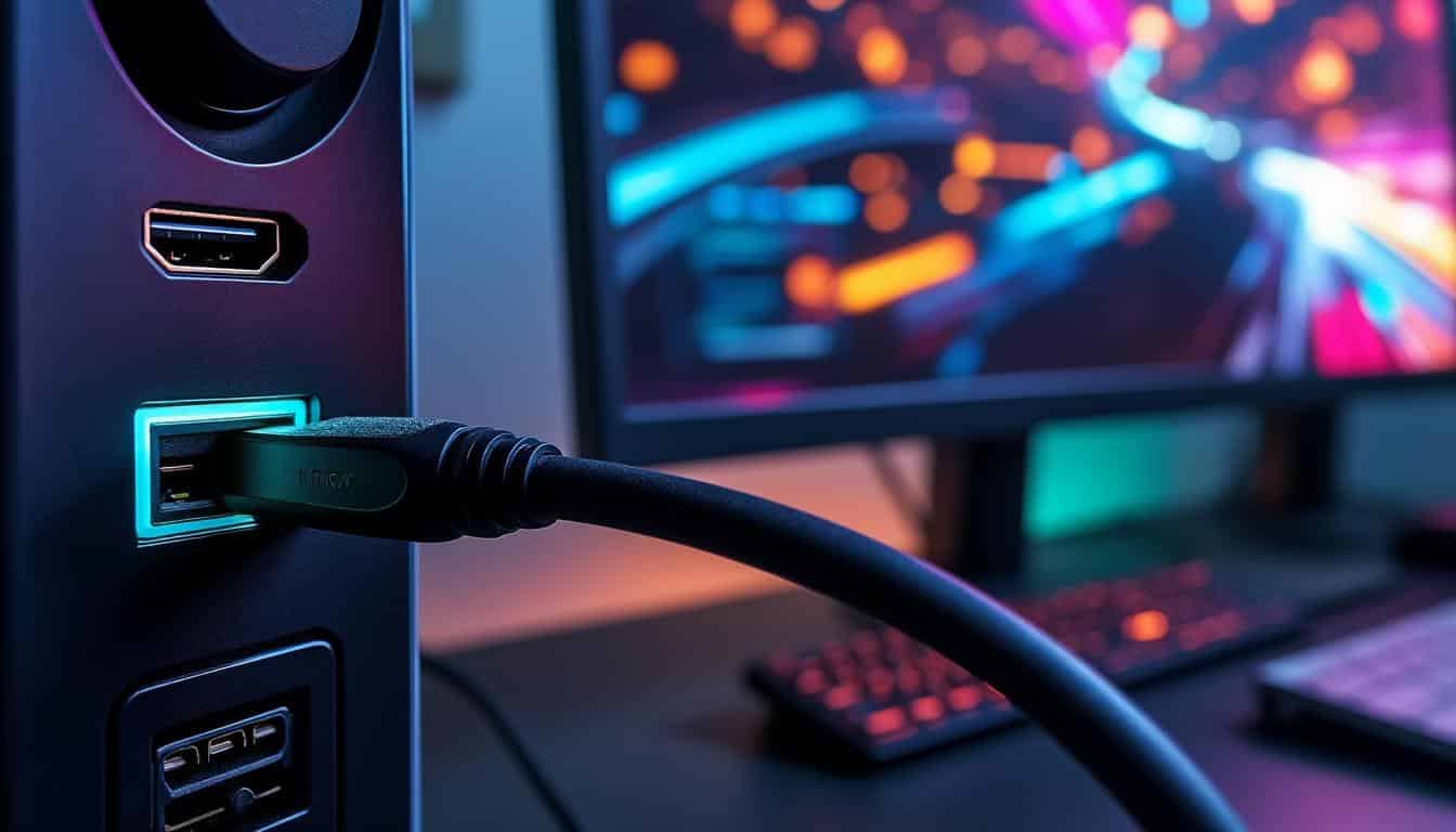 découvrez comment le port hdmi 2.1 permet de transmettre les jeux en 4k à 120fps vers votre ordinateur pour une expérience de jeu fluide et ultra-immersive.