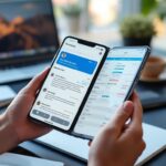 découvrez comment l'écran pliable transforme votre téléphone en une petite tablette de travail, alliant praticité et innovation pour une expérience mobile optimisée.