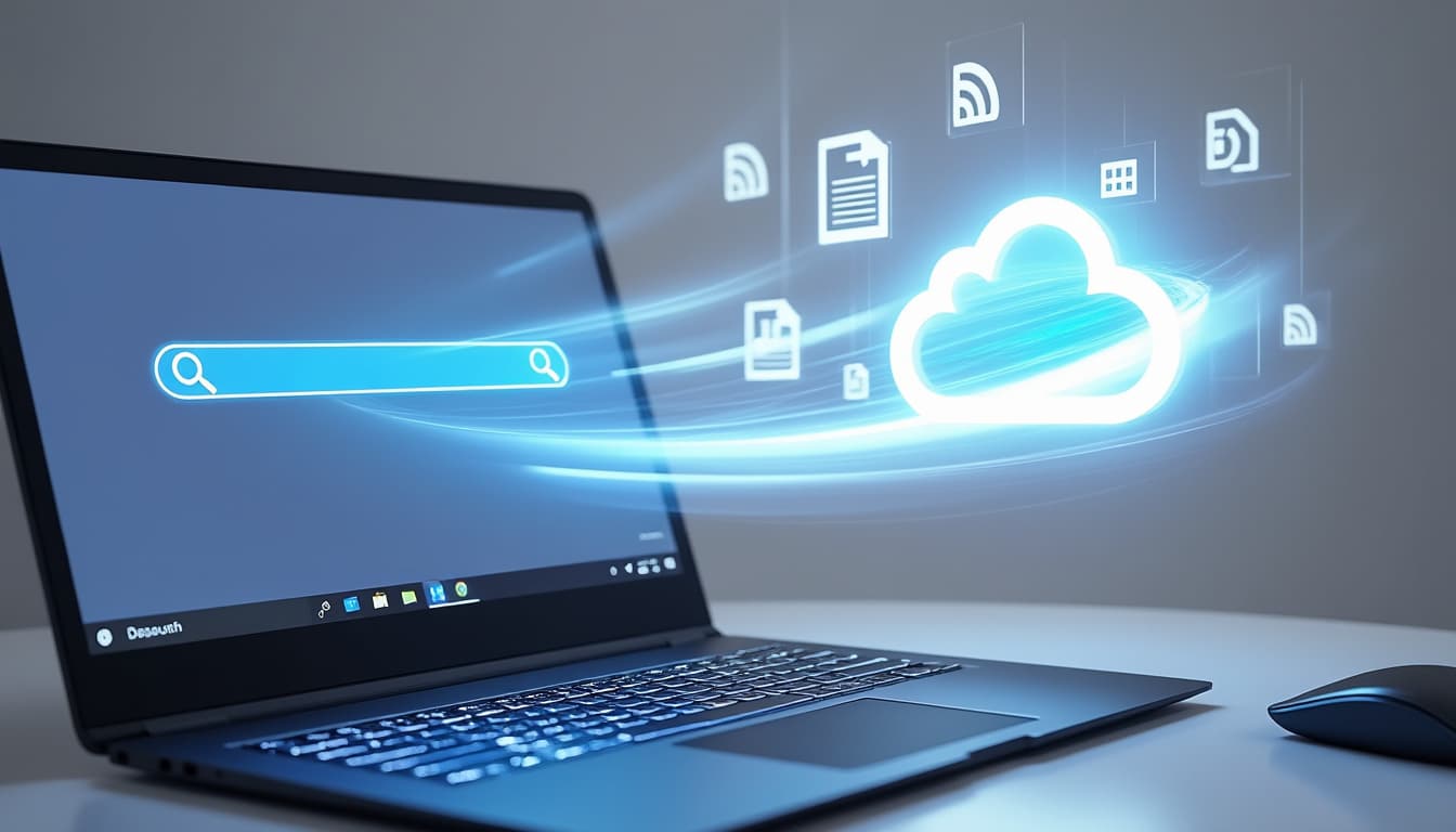 découvrez comment la barre de recherche windows vous permet de trouver rapidement des documents stockés dans le cloud pour un accès simplifié et efficace.