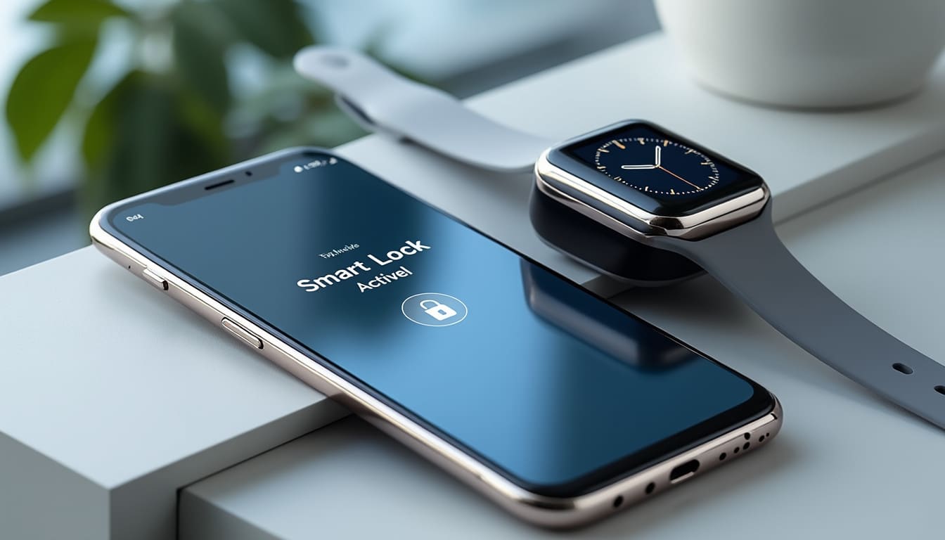 découvrez comment la fonction smart lock permet de maintenir votre appareil android déverrouillé lorsqu'il est proche de votre montre connectée, pour un accès rapide et sécurisé.