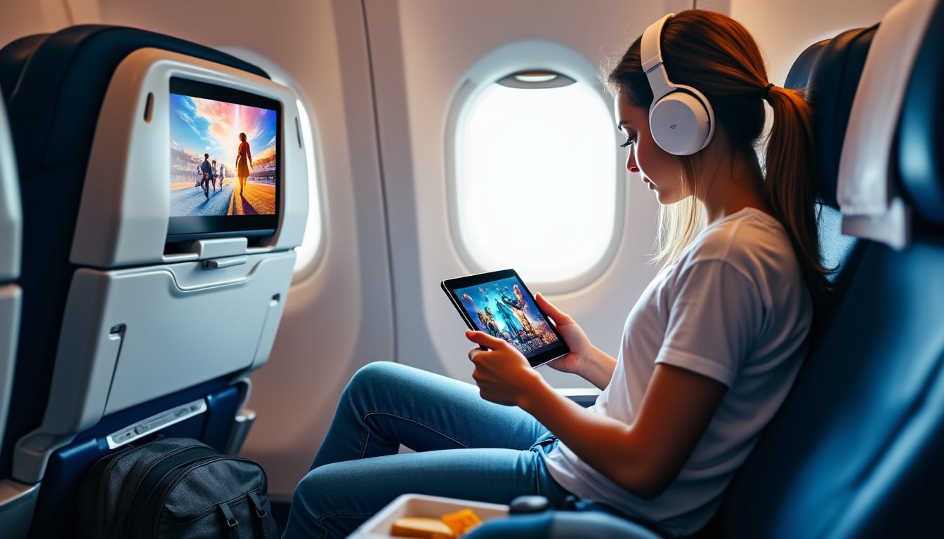 l’application mycanal vous offre la possibilité de télécharger vos films préférés pour les regarder pendant vos voyages, sans connexion internet.