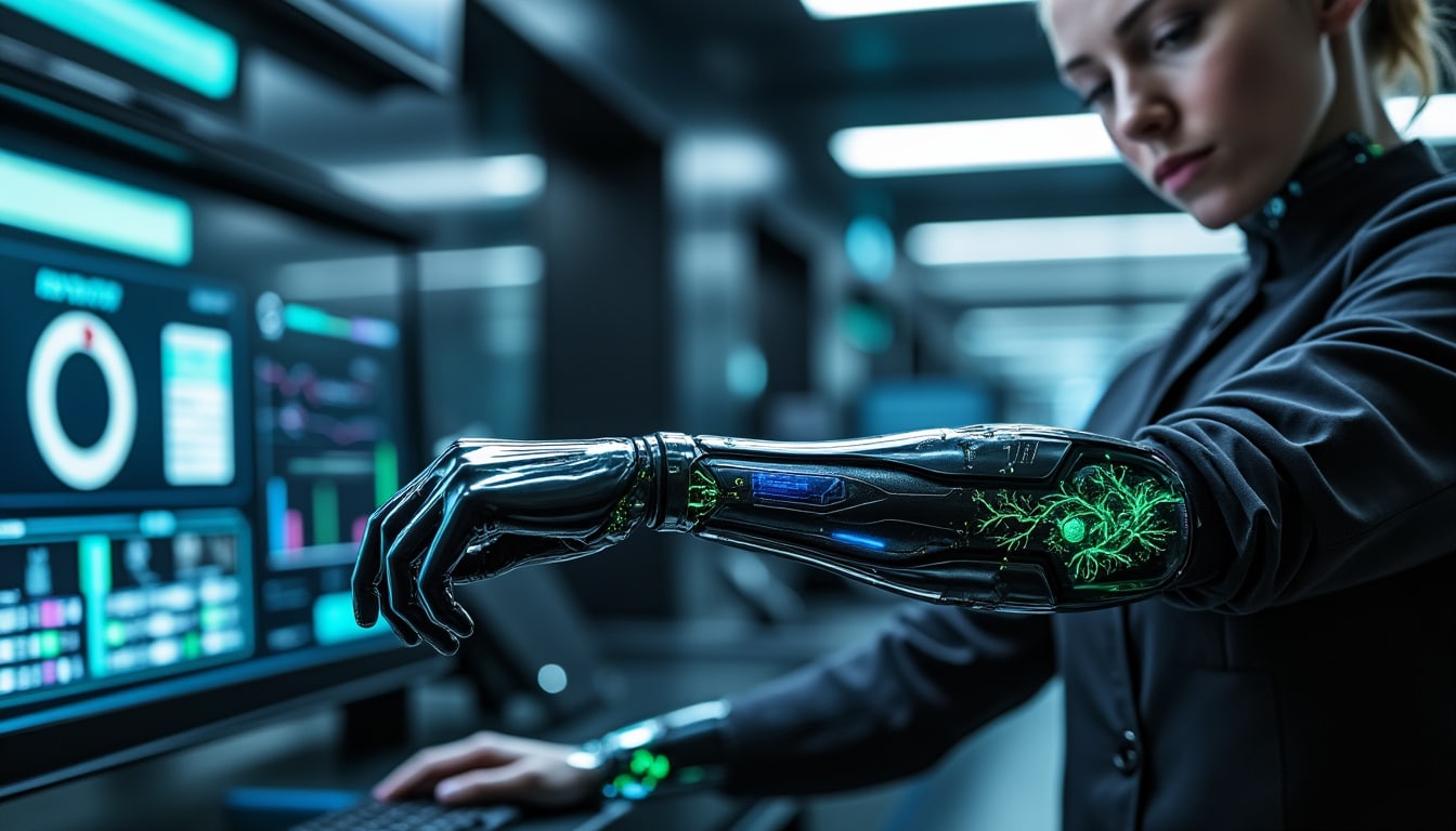 découvrez comment le bio-hacker utilise la technologie pour améliorer et augmenter les capacités du corps humain, repoussant ainsi les limites naturelles.