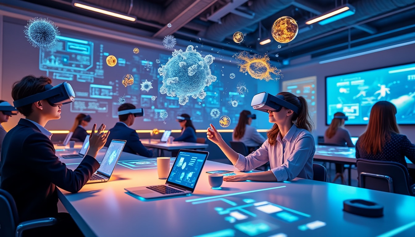 découvrez comment le métavers révolutionne l'éducation avec des cours high-tech immersifs qui transforment l'apprentissage traditionnel en expériences virtuelles captivantes.