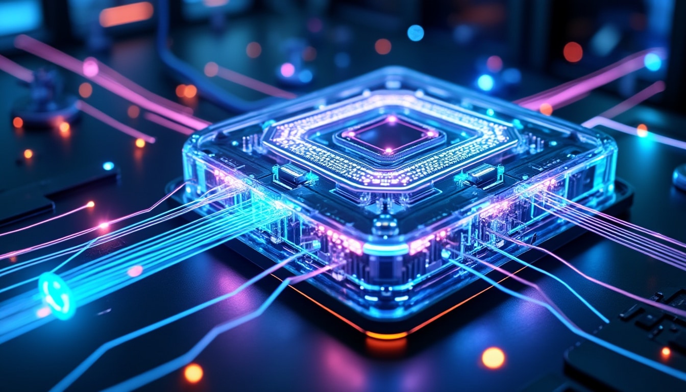 découvrez comment l’ordinateur optique utilise la lumière pour révolutionner les calculs en intelligence artificielle high-tech, offrant vitesse et efficacité accrues.