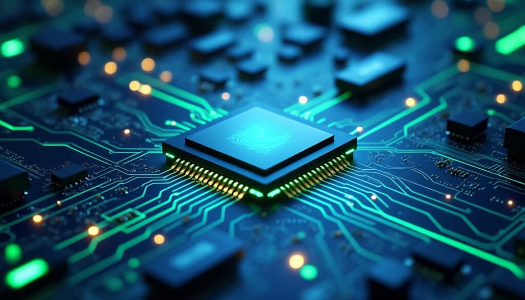 découvrez comment la puce photonique révolutionne la high-tech en consommant dix fois moins d'énergie, alliant performance et économie d'énergie pour un avenir plus durable.