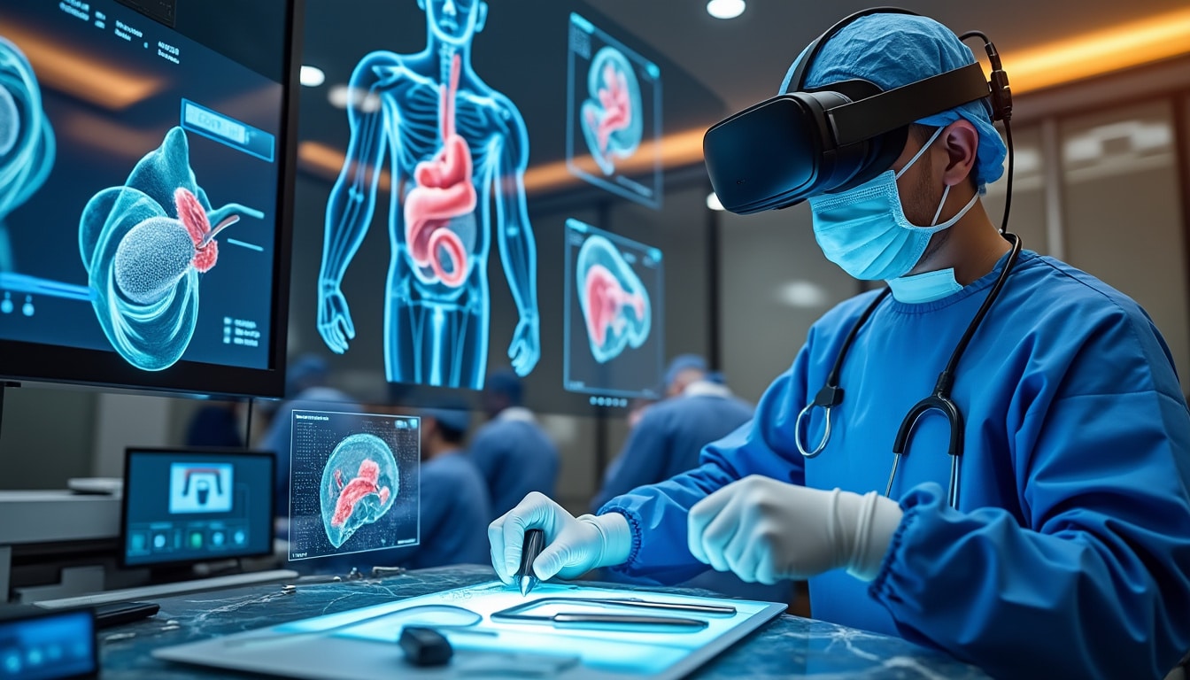 découvrez comment la réalité virtuelle révolutionne la formation des chirurgiens en leur permettant de maîtriser des gestes high-tech complexes de manière immersive et sécurisée.
