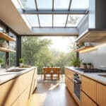 découvrez comment une verrière apporte une luminosité naturelle et un style élégant à la cuisine de votre maison.