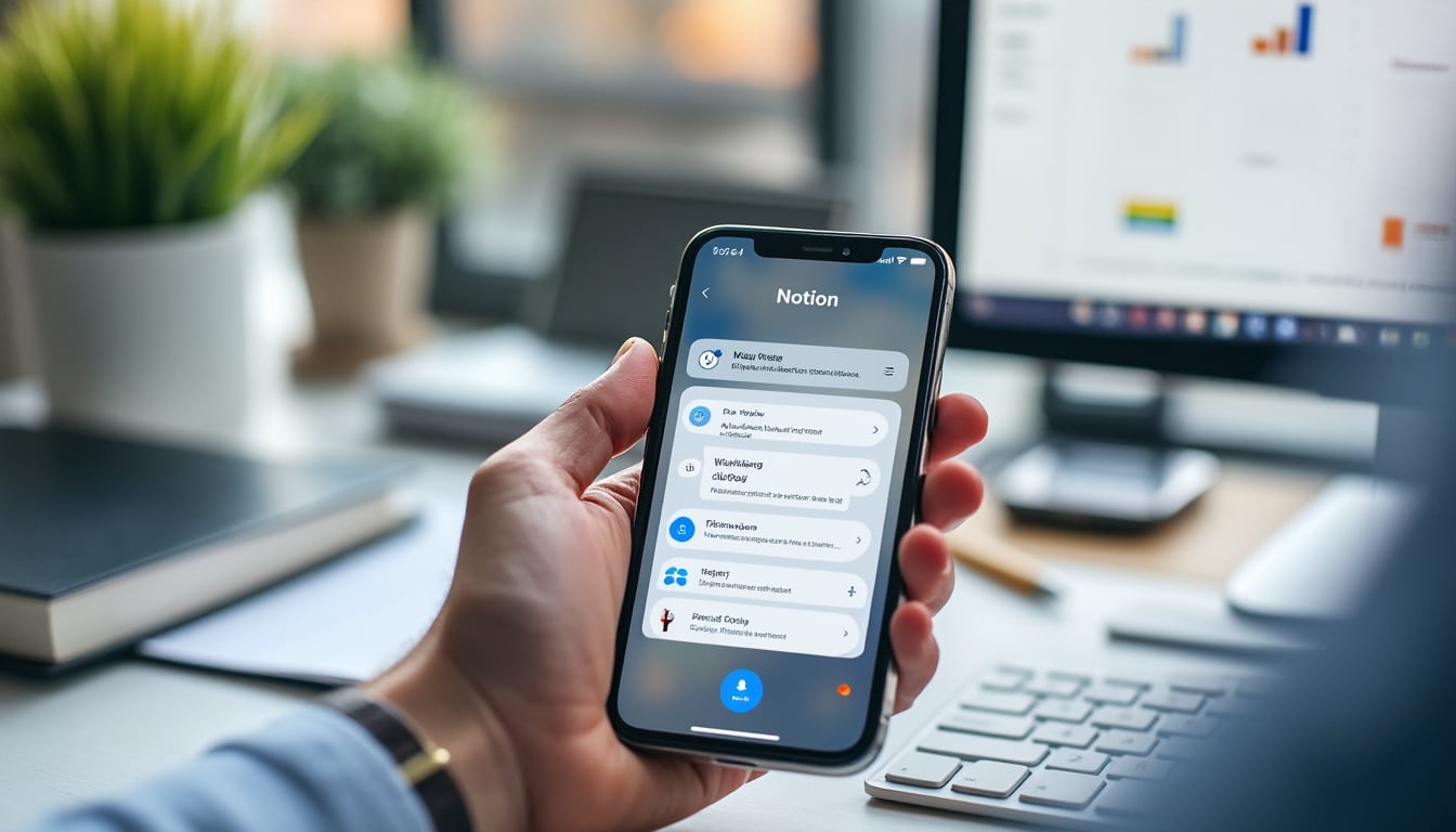 découvrez comment l'application notion centralise et remplace plusieurs outils de productivité mobile pour simplifier votre organisation et améliorer votre efficacité au quotidien.