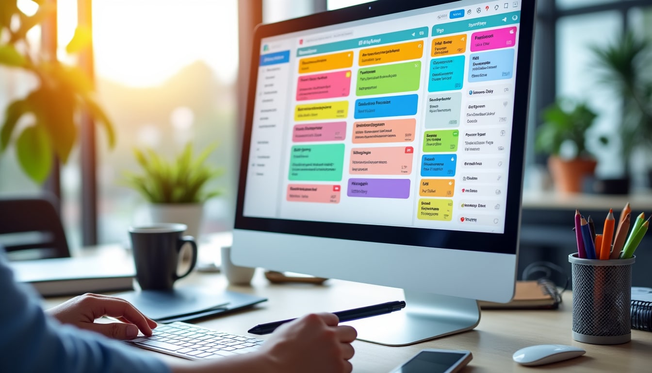découvrez comment l’application trello organise vos tâches de manière visuelle, optimisant ainsi la gestion et la productivité de votre business.