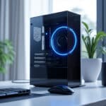 découvrez notre ventilateur silencieux conçu pour réduire efficacement le bruit de votre ordinateur de bureau, assurant un environnement calme et agréable.
