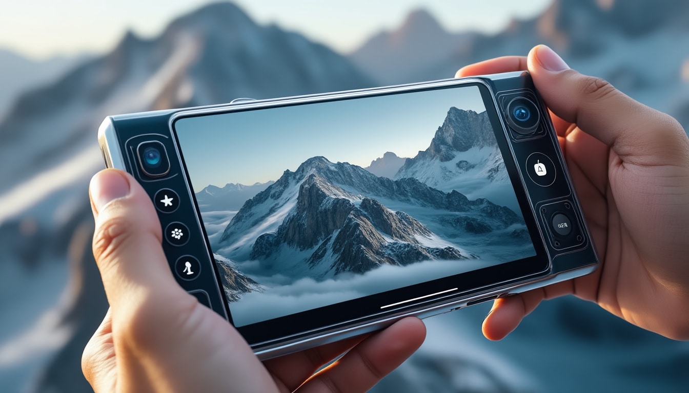 découvrez le zoom hybride qui allie zoom optique et numérique pour des photos de qualité supérieure sur votre téléphone.