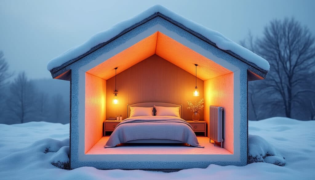 découvrez comment l'isolation thermique protège efficacement les chambres de votre maison contre le froid, améliorant le confort et réduisant les coûts de chauffage.