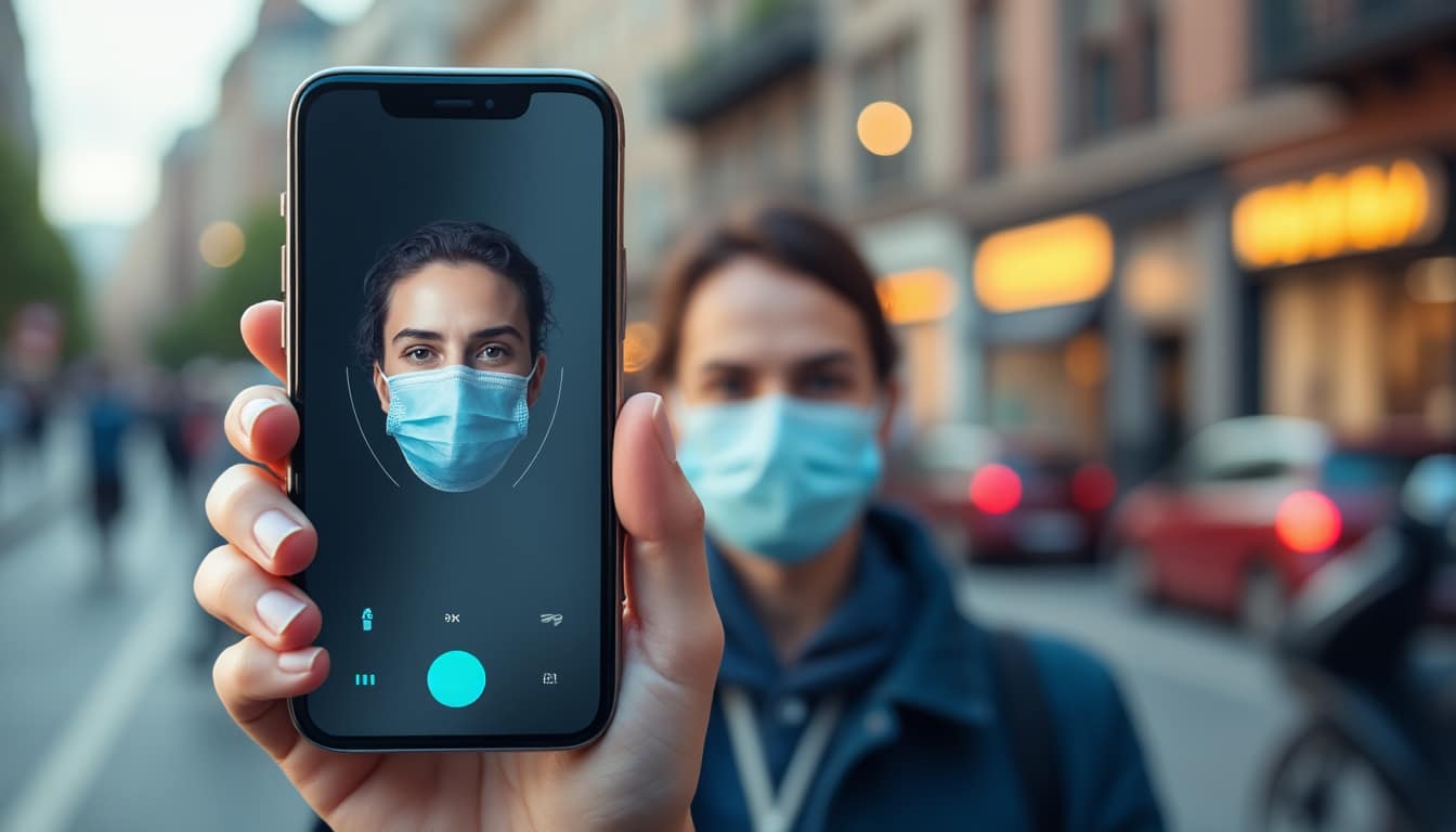 découvrez comment la reconnaissance faciale s'adapte et fonctionne désormais efficacement même avec un masque, grâce à de nouvelles technologies innovantes pour votre téléphone.