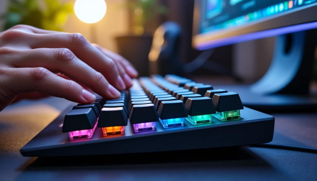 découvrez pourquoi le clavier mécanique garantit un retour tactile supérieur pour une expérience de frappe optimale sur votre ordinateur.