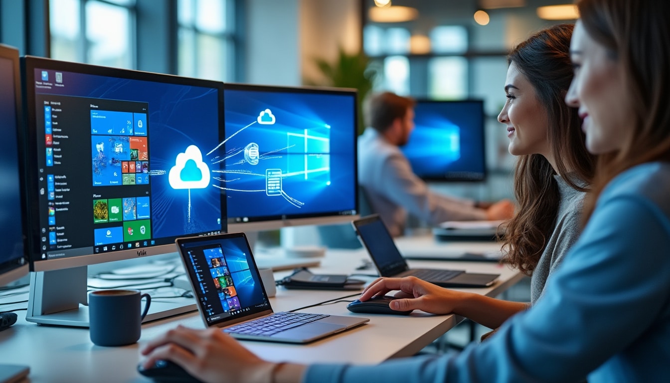 découvrez comment le logiciel onedrive facilite le travail collaboratif sous windows grâce au partage et à la synchronisation de fichiers en temps réel.