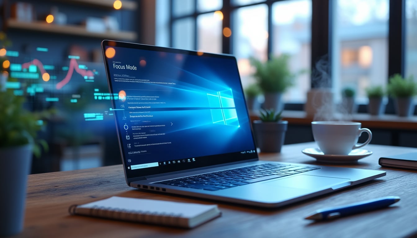 découvrez comment le mode concentration de windows aide à réduire le stress lié au travail numérique en améliorant la concentration et en limitant les distractions.
