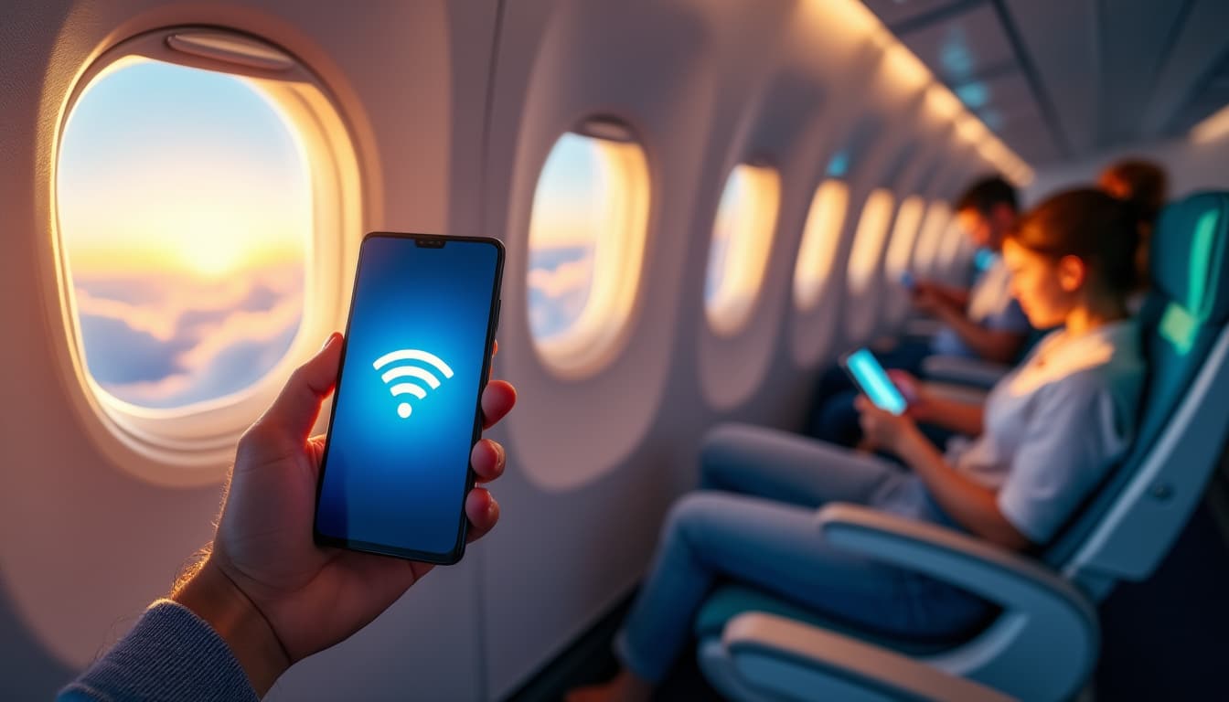 découvrez comment utiliser le mode avion sur android pour activer le wifi en plein vol et rester connecté en toute sécurité pendant vos déplacements.