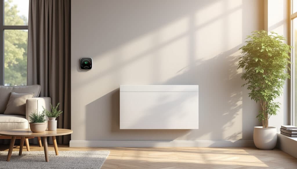 découvrez le radiateur électrique intelligent qui ajuste automatiquement la température de votre maison pour un confort optimal et des économies d'énergie.