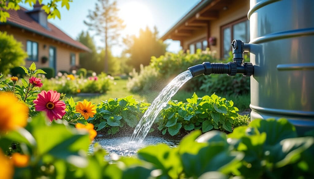 découvrez comment un récupérateur d'eau peut préserver votre jardin en été en fournissant une source d'eau durable et économique.