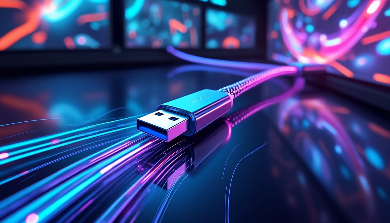 découvrez comment le standard usb 4 révolutionne le transfert vidéo en supportant la résolution 8k, offrant une expérience high-tech ultra-performante et rapide.
