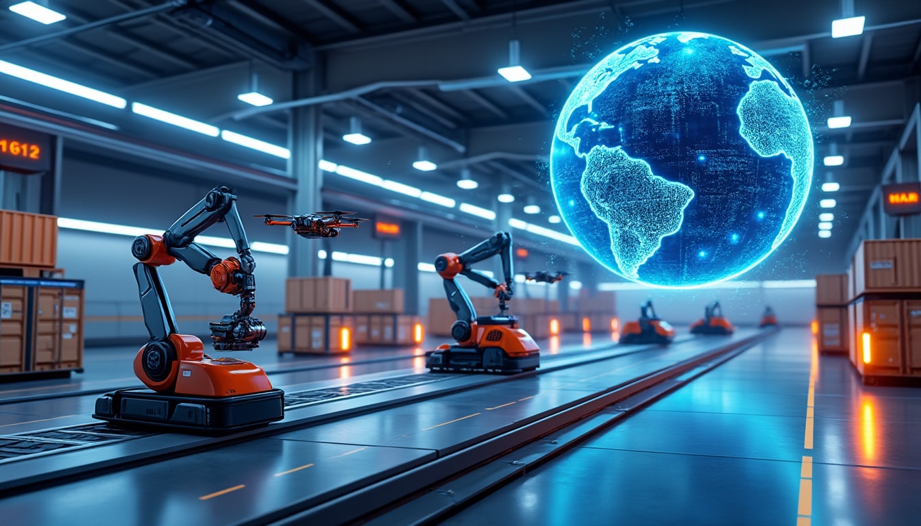 découvrez comment l’informatique quantique révolutionne la logistique mondiale en optimisant les chaînes high-tech pour une efficacité accrue et une innovation sans précédent.