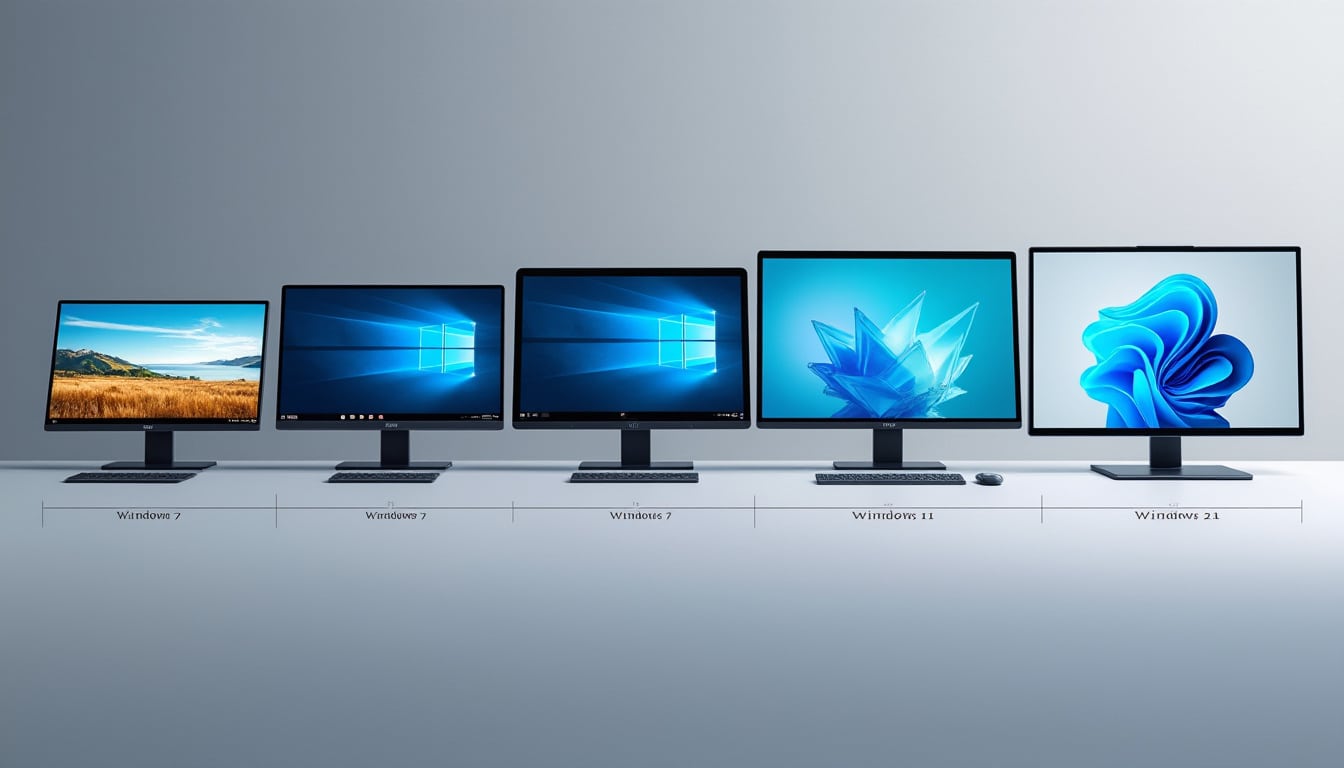 découvrez les dates de sortie de windows 7 à windows 11 et parcourez la chronologie complète des principales versions du système d’exploitation.